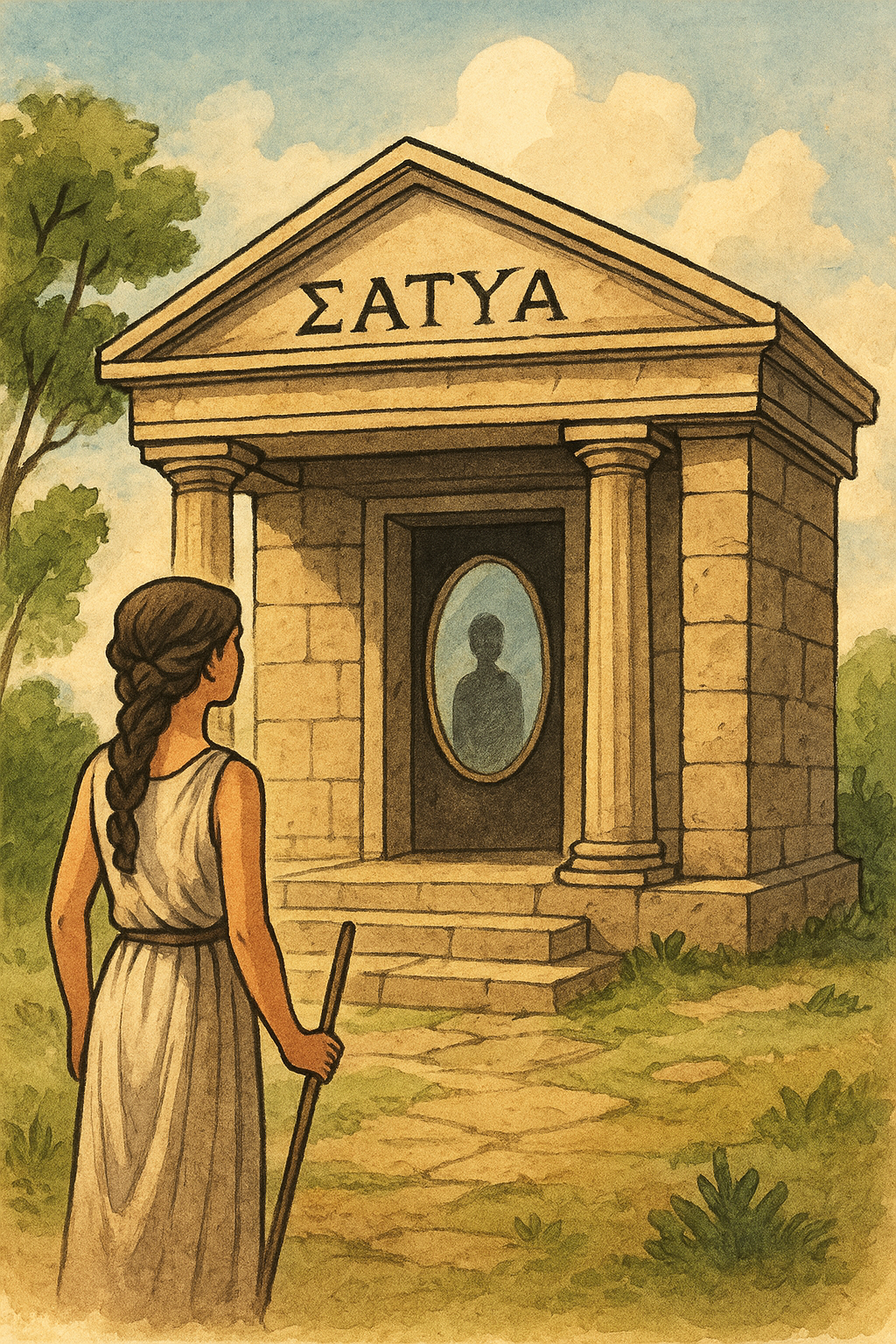 Σatya Temple Render